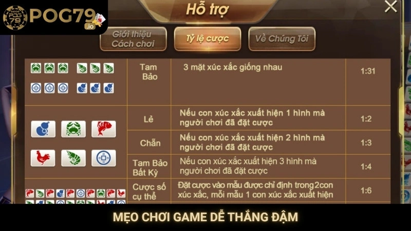Mẹo chơi game dễ thắng đậm