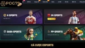 Cá Cược Esports Pog79