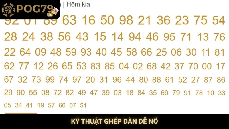 Kỹ thuật ghép dàn dễ nổ