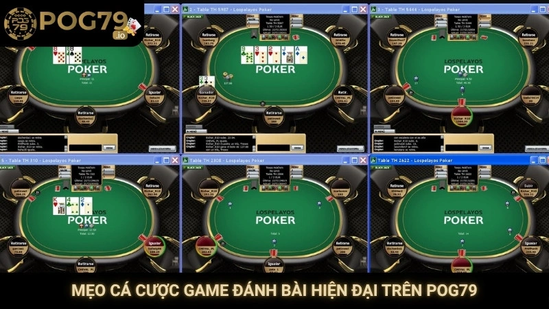 Mẹo cá cược game đánh bài hiện đại trên Pog79