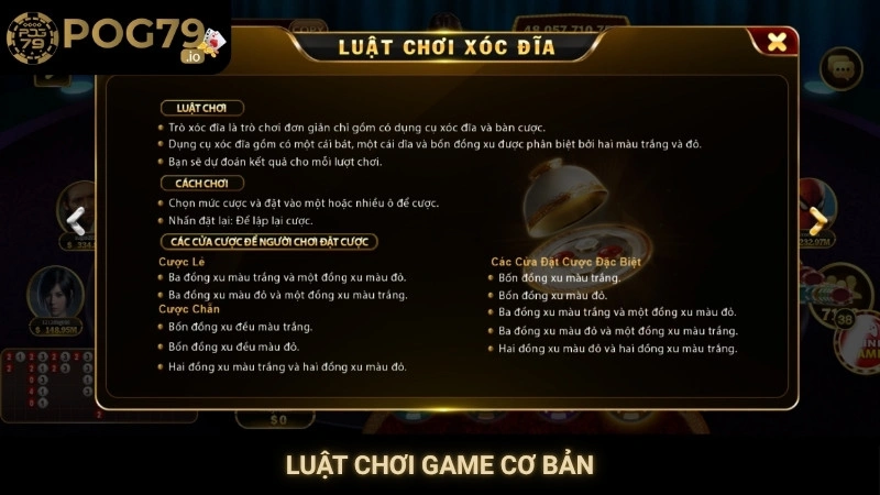 Luật chơi game cơ bản